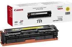 Original Canon 731Y toner, gul, 1.500 sider fra Tonerland Original Canon 731Y toner, gul, 1.500 sider fra Tonerland