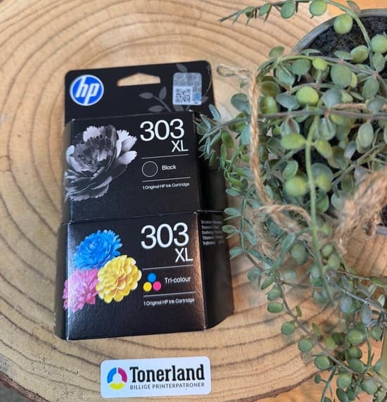Original HP 303XL Value Pack No.303 XL blækpatroner fra Tonerland